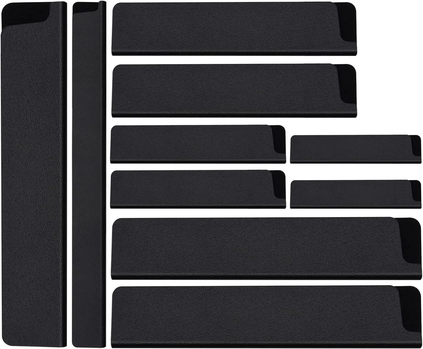 مجموعه محافظ لبه چاقو DkOvn، روکش چاقو بدون BPA، آستین محافظ چاقو با روکش نمدی مقاوم در برابر سایش و ضد آب، محافظ ملایم برای تیغه های شما (10 عدد)