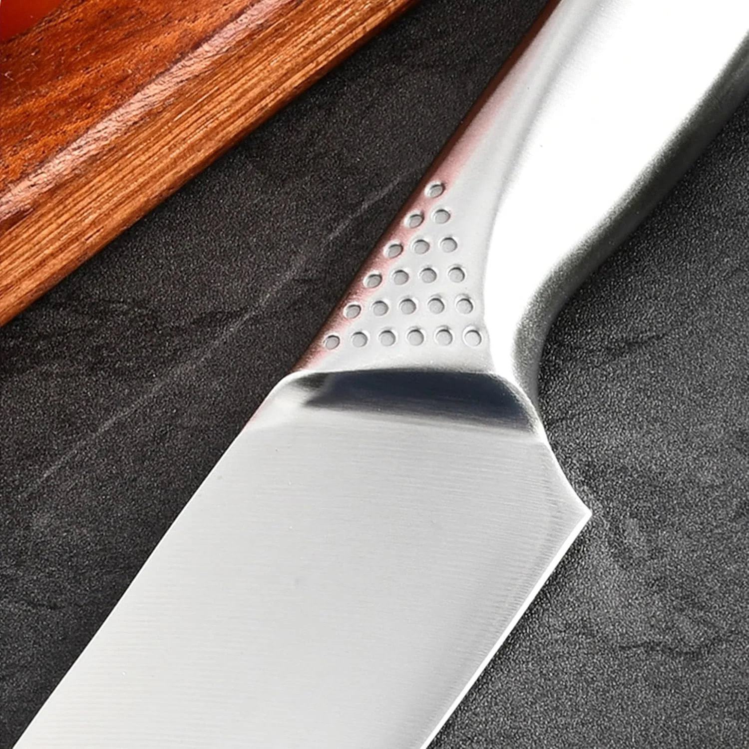 چاقوی آشپز 18 سانتی متری استیل یکپارچه