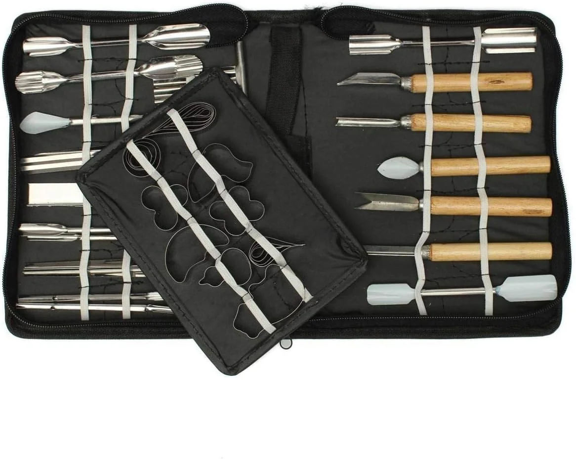 ابزار حکاکی میوه و سبزیجات، مجموعه ابزار تزئین