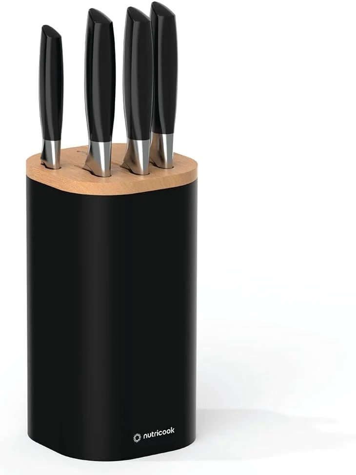 ست چاقوی آشپزخانه نوتری کوک مدل Essentials Everyday - مشکی