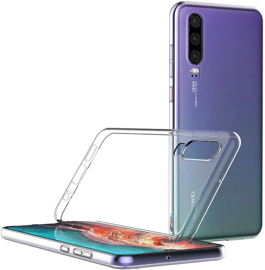 کاور مای جین برای هوآوی P30 (6.1 اینچ) ژله ای TPU نرم با سپر و پشت شفاف کاور مای جین برای هوآوی P30 (6.1 اینچ) ژله ای TPU نرم با سپر و پشت شفاف
