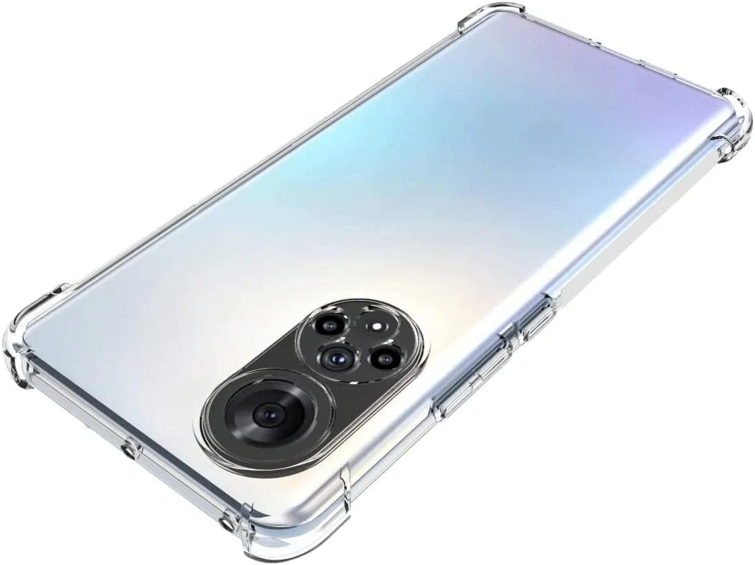 کاور محافظ ژله ای شفاف Muzz برای گوشی هواوی Honor 50 5G / هواوی Nova 9، ساخته شده از سیلیکون TPU نرم با ضربه گیر ضد ضربه کاور محافظ ژله ای شفاف Muzz برای گوشی هواوی Honor 50 5G / هواوی Nova 9، ساخته شده از سیلیکون TPU نرم با ضربه گیر ضد ضربه