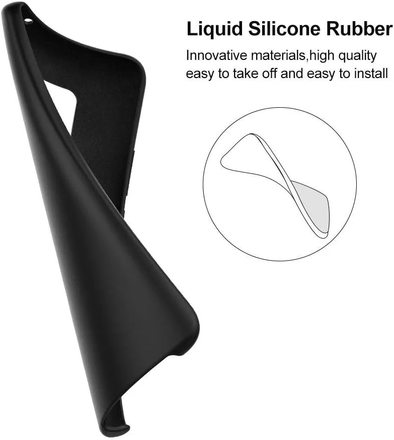 قاب سیلیکونی مایع گوشی هوآوی میت 20 پرو (مشکی)