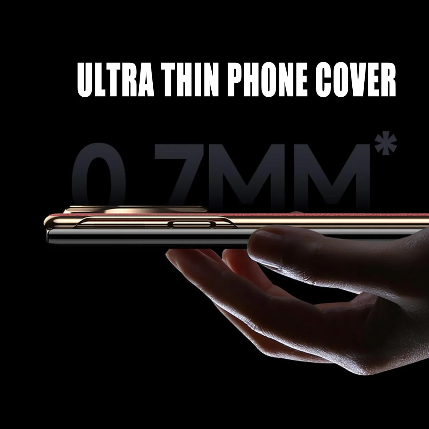 کیف باریک نالاکال برای هوآوی میت XT، چرم طبیعی لوکس، کیف محافظ تلفن تاشو هوشمند، ضد ضربه و ضد خش، دارای پایه داخلی، قرمز، میت TX