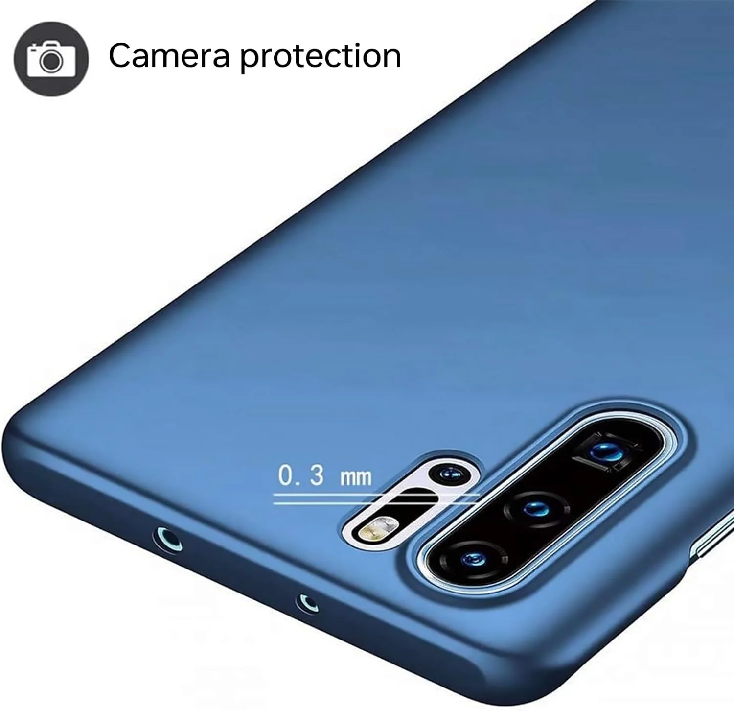 قاب محافظ گوشی هواوی P30 Pro مدل MuHadJiya، قاب PC سخت و فوق العاده نازک، قاب محافظ سبک و مقاوم در برابر ضربه برای هواوی P30 Pro (آبی - مخصوص هواوی P30 Pro) قاب محافظ گوشی هواوی P30 Pro مدل MuHadJiya، قاب PC سخت و فوق العاده نازک، قاب محافظ سبک و مقاوم در برابر ضربه برای هواوی P30 Pro (آبی - مخصوص هواوی P30 Pro)