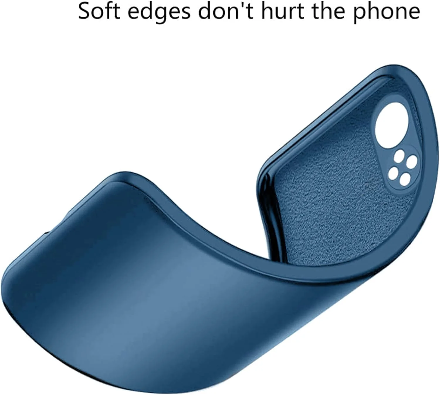 کاور محافظ گوشی هواوی نوا 9، ساخته شده از سیلیکون TPU نازک با محافظت از دوربین، دارای لایه داخلی نرم، باریک و انعطاف پذیر