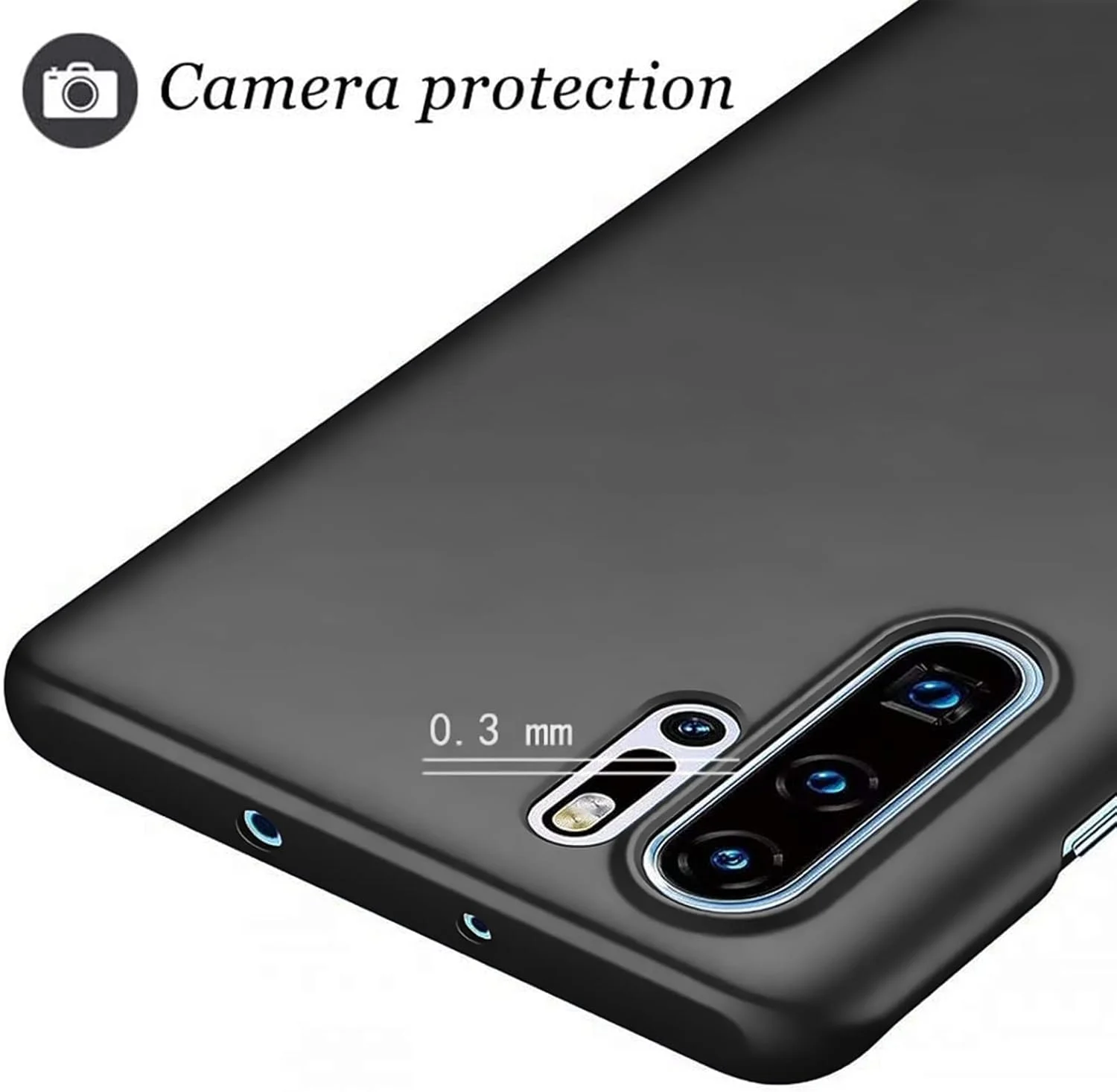 کاور باریک مشکی سازگار با هوآوی P30 پرو CooLoly کاور باریک مشکی سازگار با هوآوی P30 پرو CooLoly