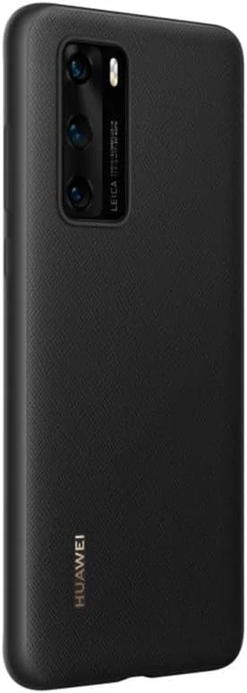 قاب گوشی موبایل هوآوی P40 Pro PU، لوازم جانبی اصلی، مشکی