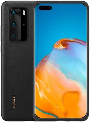 قاب گوشی موبایل هوآوی P40 Pro PU، لوازم جانبی اصلی، مشکی