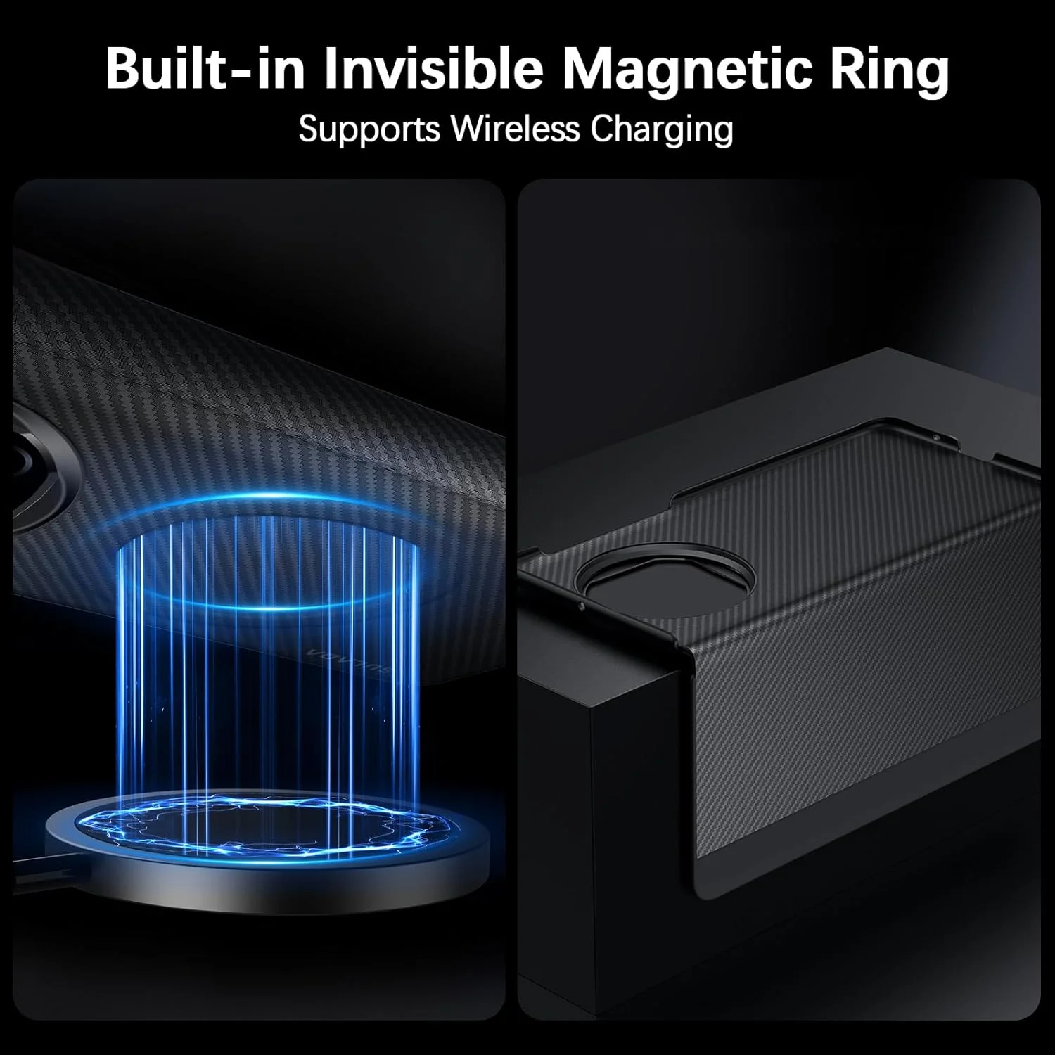 قاب گوشی هواوی میت X6، با بافت فیبر کربن، قابلیت بیدار شدن/به خواب رفتن خودکار، باریک، خوش دست، محافظ مغناطیسی ضد ضربه با درجه نظامی برای هواوی میت X6 (مشکی) قاب گوشی هواوی میت X6، با بافت فیبر کربن، قابلیت بیدار شدن/به خواب رفتن خودکار، باریک، خوش دست، محافظ مغناطیسی ضد ضربه با درجه نظامی برای هواوی میت X6 (مشکی)