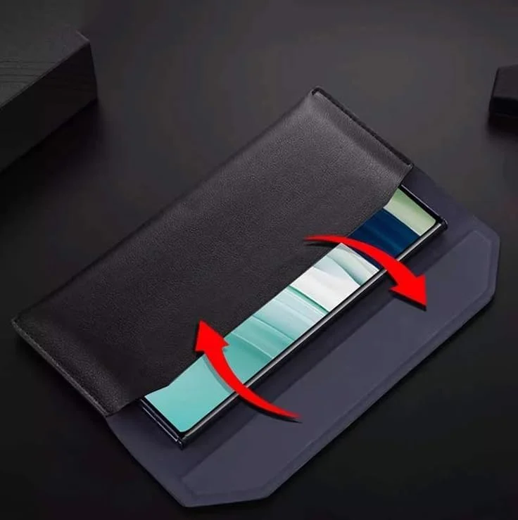 کیف چرمی لوکس سازگار با هواوی میت ایکس تی آلتیمیت، طراحی پاکتی مغناطیسی رترو برای شخصیسازی جدید (مشکی) کیف چرمی لوکس سازگار با هواوی میت ایکس تی آلتیمیت، طراحی پاکتی مغناطیسی رترو برای شخصیسازی جدید (مشکی)