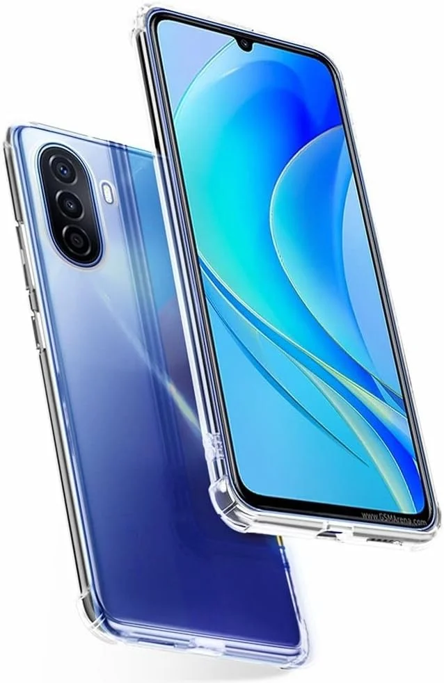 کاور شفاف ژله‌ای سیلیکونی TPU نرم Zubitech برای گوشی هوآوی نوا Y70 / Y70 پلاس، با گوشه‌های تقویت‌شده ضد ضربه و محافظت کامل از دوربین