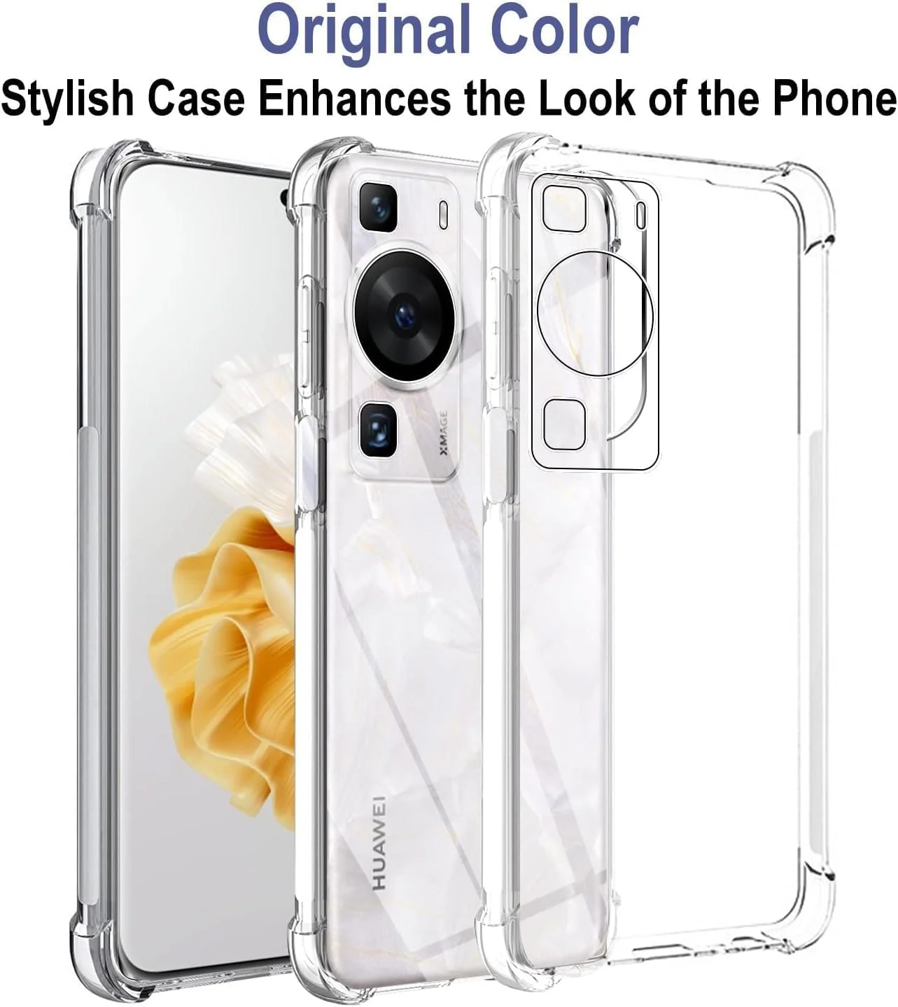 کاور محافظ گوشی هواوی P60 / هواوی P60 Pro، فوق العاده باریک، ضد خش، بامپر نرم و انعطاف پذیر TPU، مقاوم در برابر سقوط، گوشه های تقویت شده، ضد ضربه، شفاف برای هواوی P60 / P60 Pro کاور محافظ گوشی هواوی P60 / هواوی P60 Pro، فوق العاده باریک، ضد خش، بامپر نرم و انعطاف پذیر TPU، مقاوم در برابر سقوط، گوشه های تقویت شده، ضد ضربه، شفاف برای هواوی P60 / P60 Pro