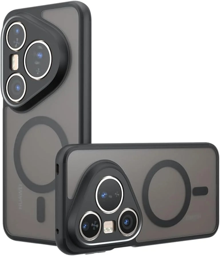 کاور محافظ گوشی هوآوی Pura 80 مدل Hepiide: کاور مغناطیسی ضد ضربه نظامی - فوق العاده نازک و مات ضد خش برای شارژ بی سیم (مشکی، Pura 80) کاور محافظ گوشی هوآوی Pura 80 مدل Hepiide: کاور مغناطیسی ضد ضربه نظامی - فوق العاده نازک و مات ضد خش برای شارژ بی سیم (مشکی، Pura 80)