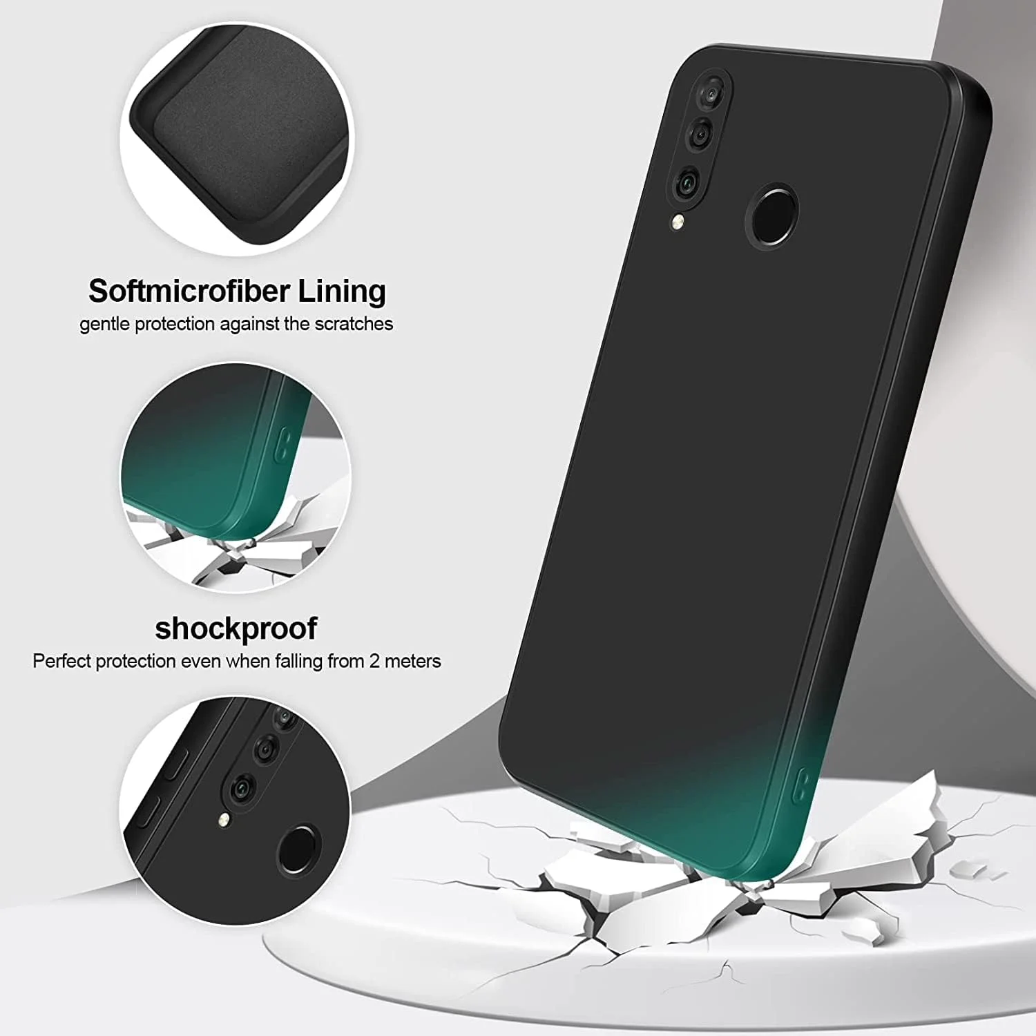 کاور محافظ گوشی هواوی P30 لایت، کاور سیلیکونی TPU نازک با محافظت از دوربین، دارای پوشش داخلی نرم، طراحی باریک و انعطاف پذیر (مشکی - مناسب برای هواوی P30 لایت) کاور محافظ گوشی هواوی P30 لایت، کاور سیلیکونی TPU نازک با محافظت از دوربین، دارای پوشش داخلی نرم، طراحی باریک و انعطاف پذیر (مشکی - مناسب برای هواوی P30 لایت)