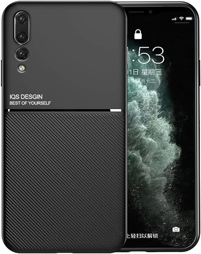 کیپوچ موون کاور برای هوآوی P20 پرو - بامپر با صفحه فلزی داخلی برای هوآوی P20 پرو - مشکی