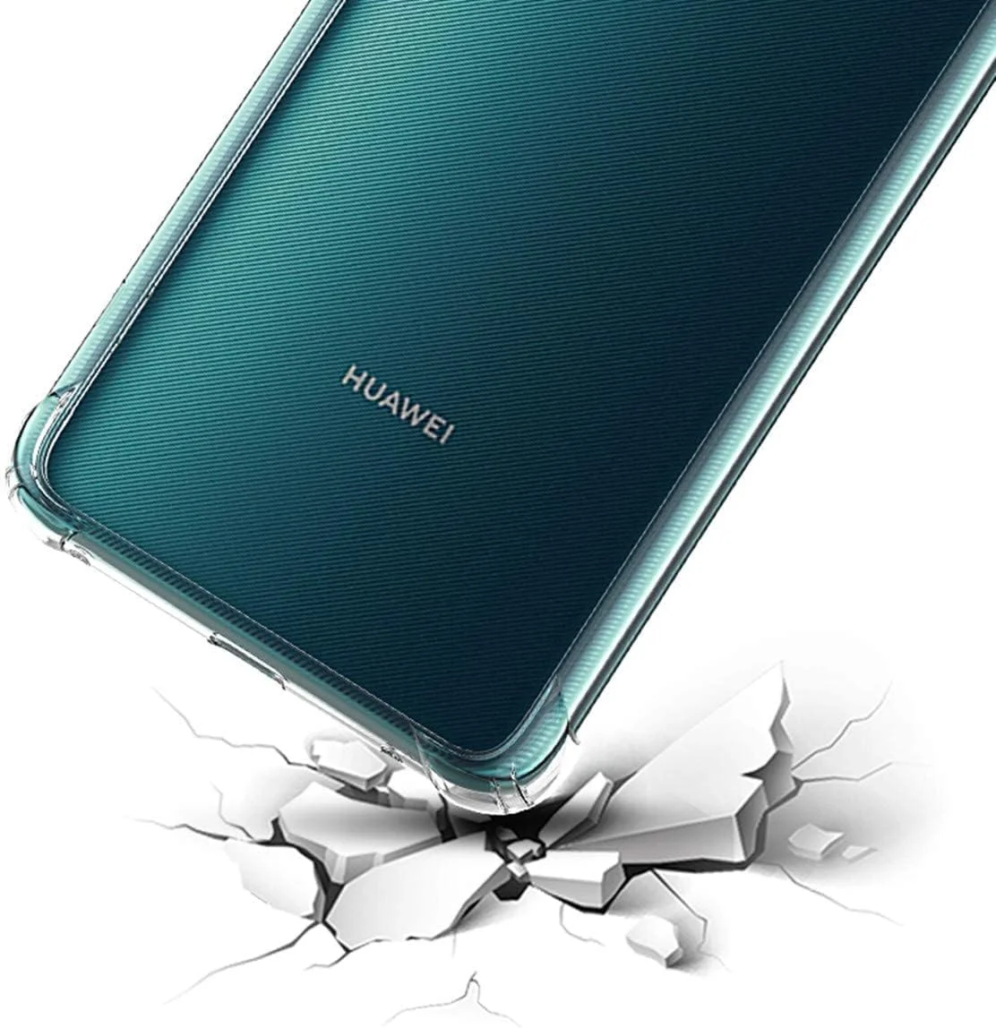 کاور محافظ ژله ای شفاف TPU نرم Zubitech با محافظت کامل از دوربین و ضربه گیر تقویت شده برای گوشه ها، مناسب برای Huawei Mate 20 Pro کاور محافظ ژله ای شفاف TPU نرم Zubitech با محافظت کامل از دوربین و ضربه گیر تقویت شده برای گوشه ها، مناسب برای Huawei Mate 20 Pro