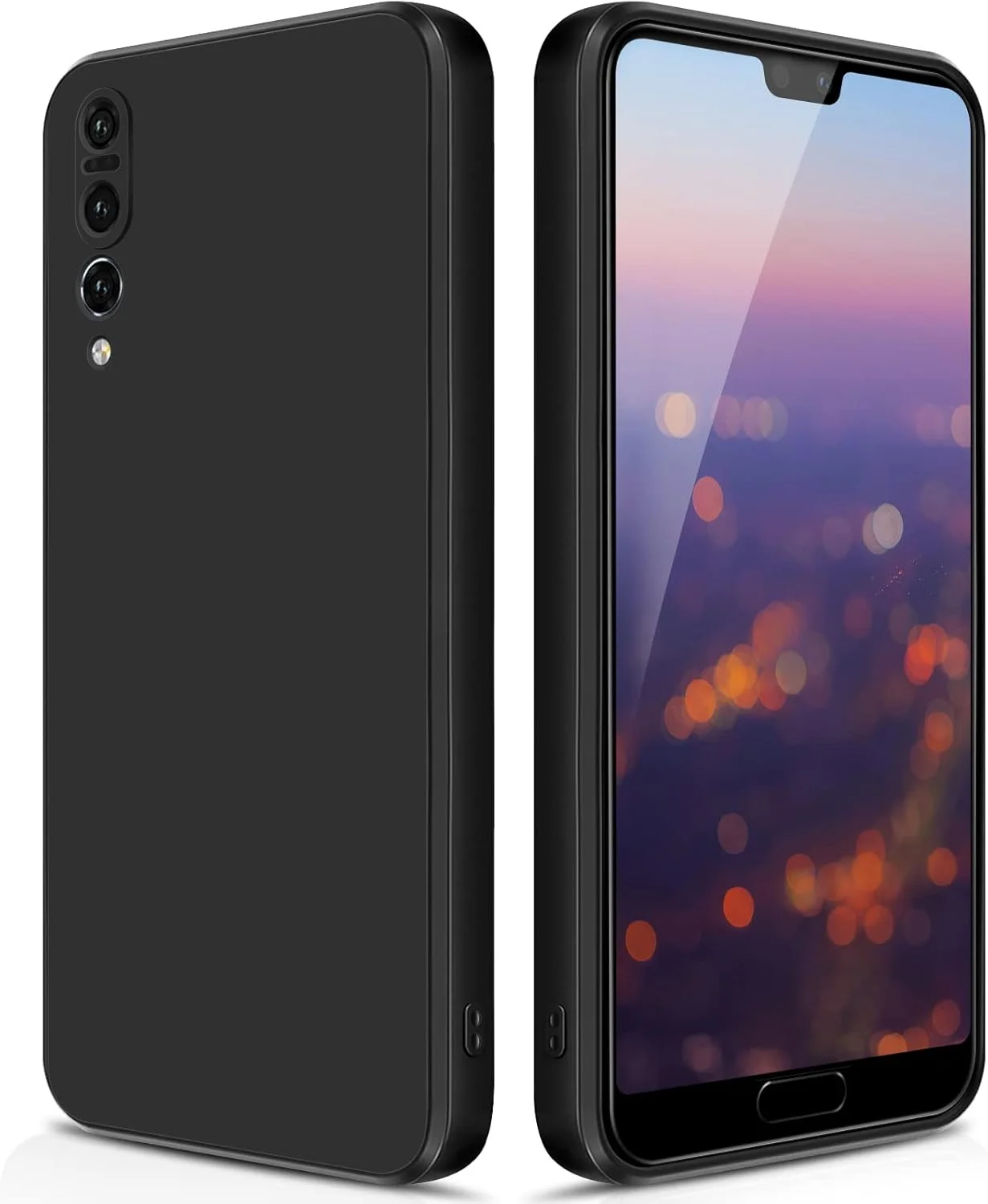 کاور سیلیکونی مایع Giioon سازگار با هوآوی P20 پرو، کاور ابریشمی تمام بدنه، محافظت 360 درجه دوربین، پوشش محافظ ضد ضربه با آستر میکروفیبر (مشکی) کاور سیلیکونی مایع Giioon سازگار با هوآوی P20 پرو، کاور ابریشمی تمام بدنه، محافظت 360 درجه دوربین، پوشش محافظ ضد ضربه با آستر میکروفیبر (مشکی)