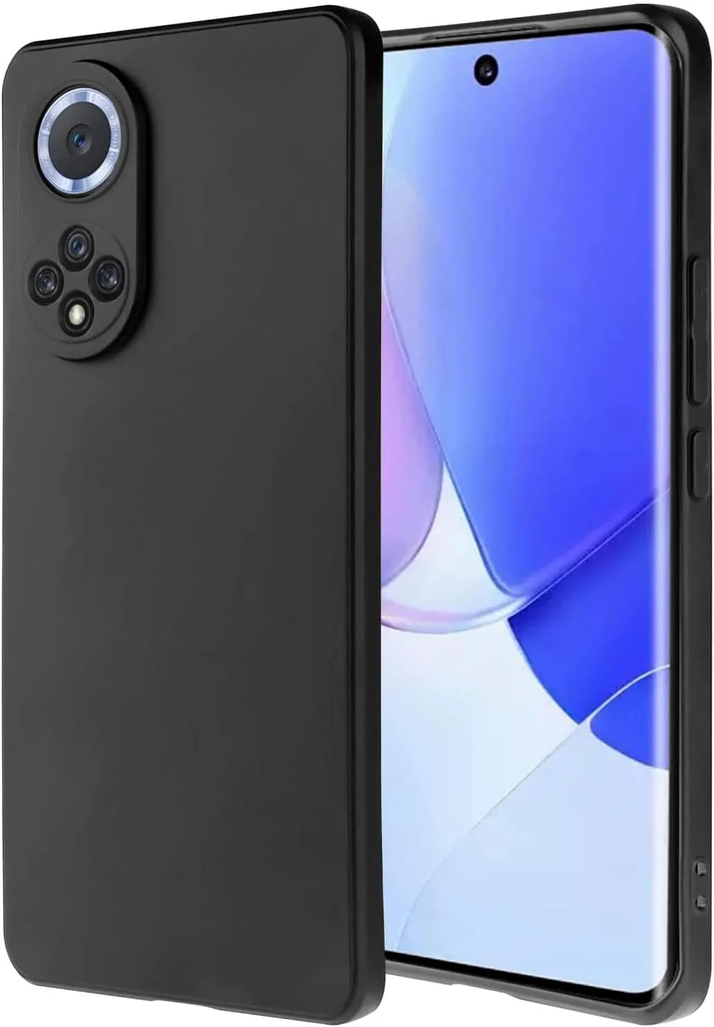 کاور سیلیکونی محافظ گوشی Maykela سازگار با هوآوی نوا 9، نازک با محافظت از دوربین، داخلی نرم، باریک و انعطاف پذیر (برای هوآوی نوا 9 - مشکی)