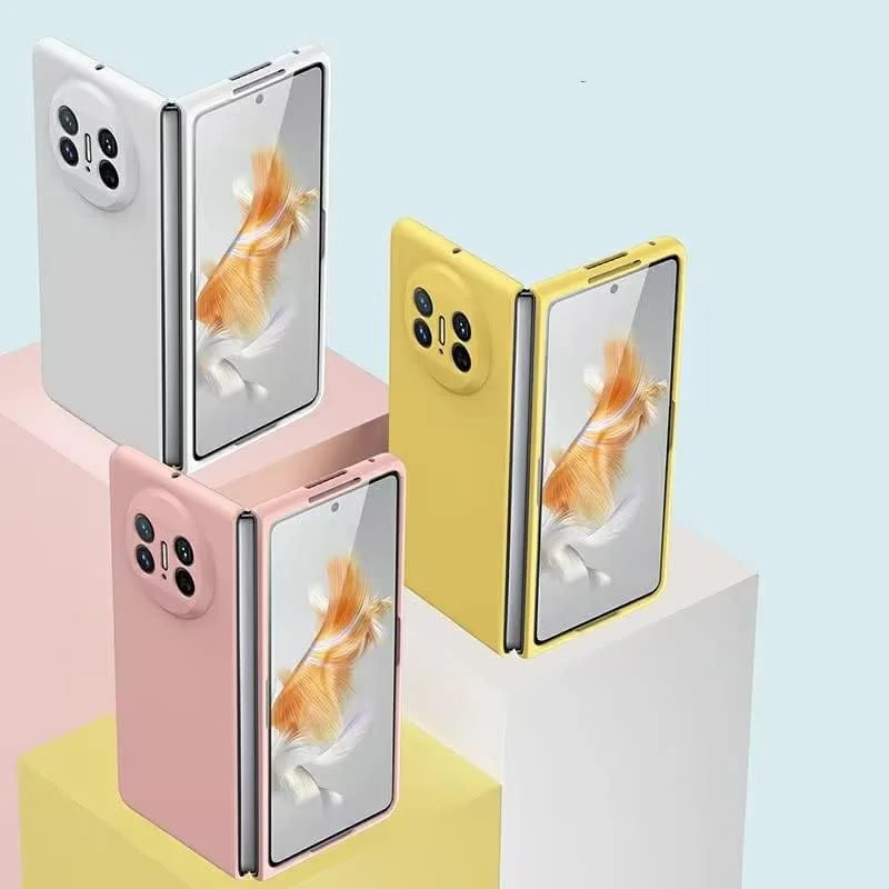 قاب محافظ مات سخت Jarttarn سازگار با گوشی هوآوی Mate X3، پوشش محافظ پلاستیکی تاشو 360 درجه (سبز تیره) قاب محافظ مات سخت Jarttarn سازگار با گوشی هوآوی Mate X3، پوشش محافظ پلاستیکی تاشو 360 درجه (سبز تیره)