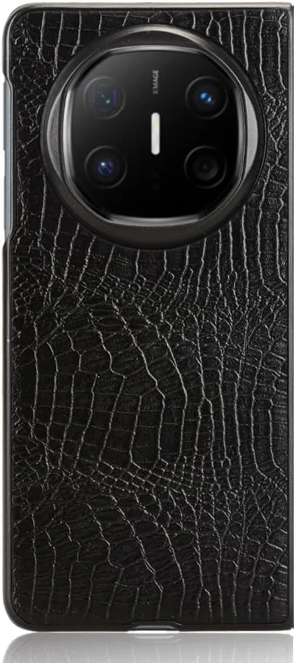 محافظ گوشی سازگار با هوآوی میت X6، قاب گوشی فوق العاده باریک چرم PU + PC سخت Azonee، پوشش محافظ گوشی 5G ICL-AL10، مشکی محافظ گوشی سازگار با هوآوی میت X6، قاب گوشی فوق العاده باریک چرم PU + PC سخت Azonee، پوشش محافظ گوشی 5G ICL-AL10، مشکی