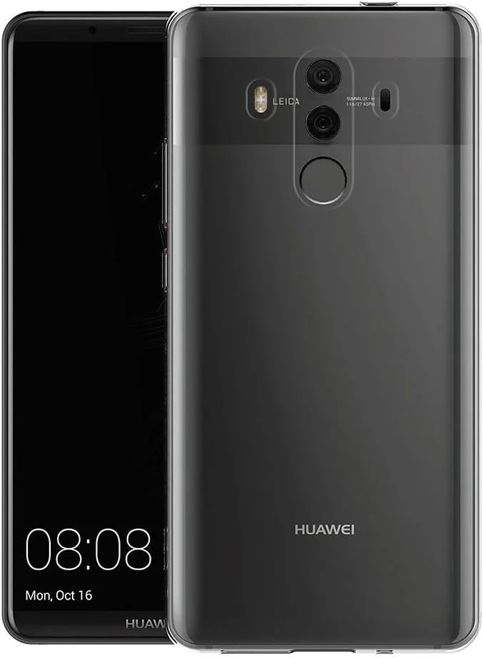 قاب محافظ ژله ای نرم مای جین برای هوآوی میت 10 پرو (6 اینچ) با پوشش پشتی شفاف