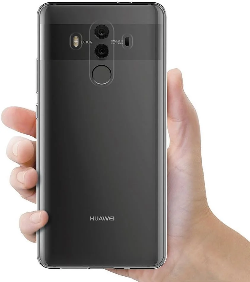 قاب محافظ ژله ای نرم مای جین برای هوآوی میت 10 پرو (6 اینچ) با پوشش پشتی شفاف