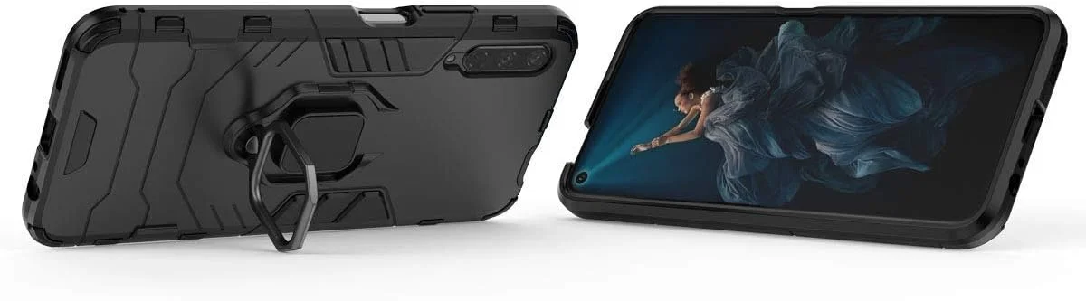 قاب محافظ گوشی هوآوی Y9s مایجین، با حلقه فلزی، استند، ضد ضربه، سپر سخت (سازگار با پایه نگهدارنده مغناطیسی خودرو)، دو لایه، مقاوم برای هوآوی Y9S، آنر 9X، آنر 9X پرو (مشکی) قاب محافظ گوشی هوآوی Y9s مایجین، با حلقه فلزی، استند، ضد ضربه، سپر سخت (سازگار با پایه نگهدارنده مغناطیسی خودرو)، دو لایه، مقاوم برای هوآوی Y9S، آنر 9X، آنر 9X پرو (مشکی)