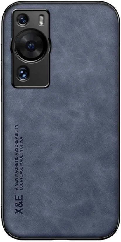 کاور ابریشمی Kepuch برای هوآوی P60 Pro - بامپر محافظ با صفحه فلزی داخلی برای هوآوی P60 Pro - آبی