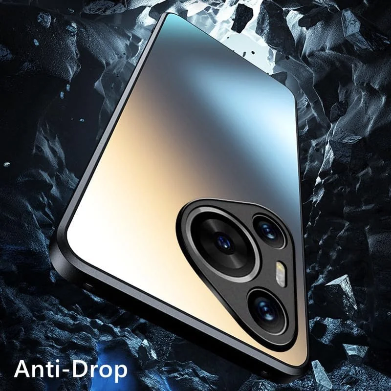 قاب گوشی هواوی Pura 70 Ultra - کاور محافظ ضد ضربه باریک و مات AG، رنگ ثابت بازتابنده پیشرفته، قاب گوشی ممتاز نازک و سبک (مشکی)