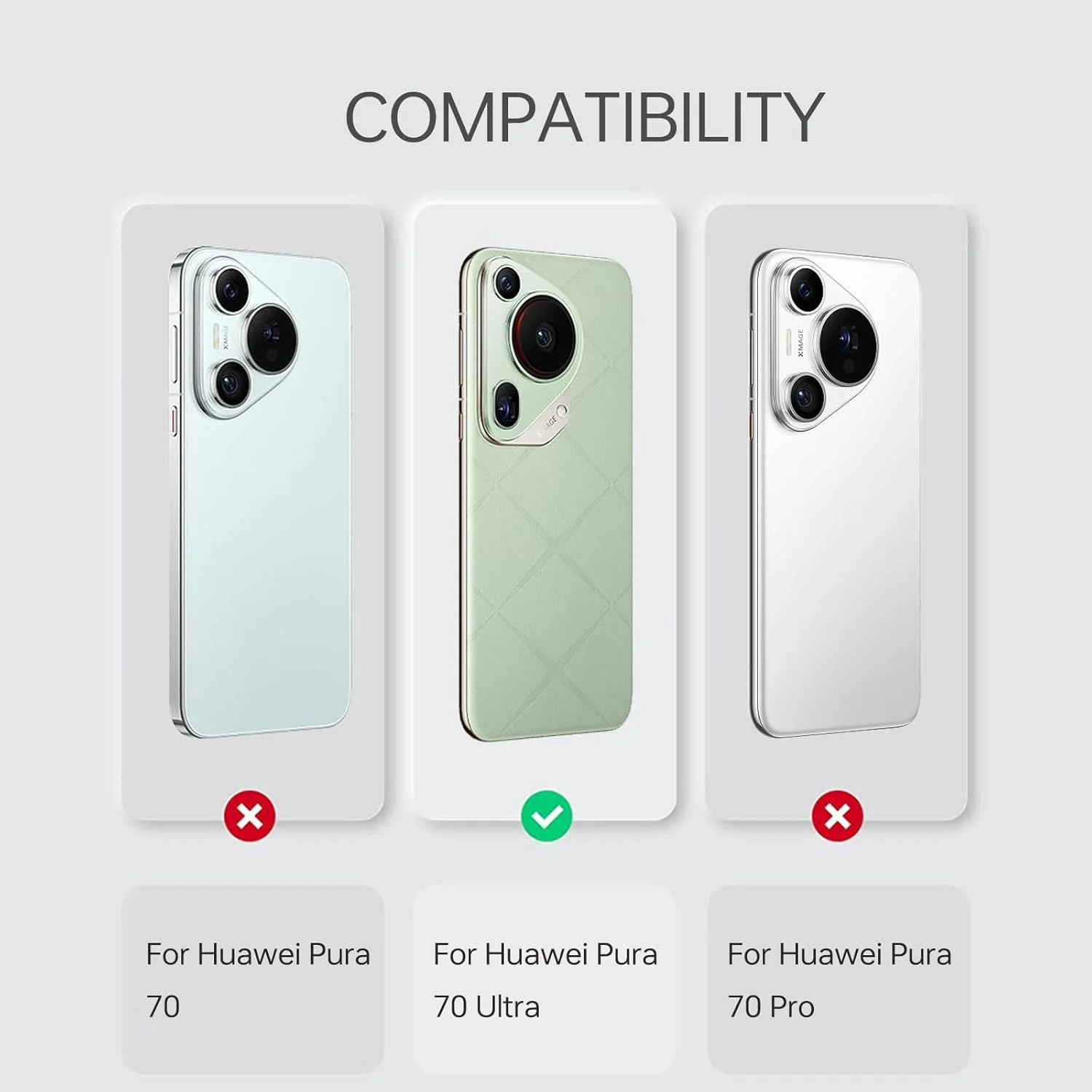 کاور سیلیکونی سازگار با گوشی هواوی پورا 70، بسیار نازک با محافظت از دوربین، دارای لایه داخلی نرم، باریک و انعطاف پذیر (مناسب برای هواوی پورا 70 - مشکی)