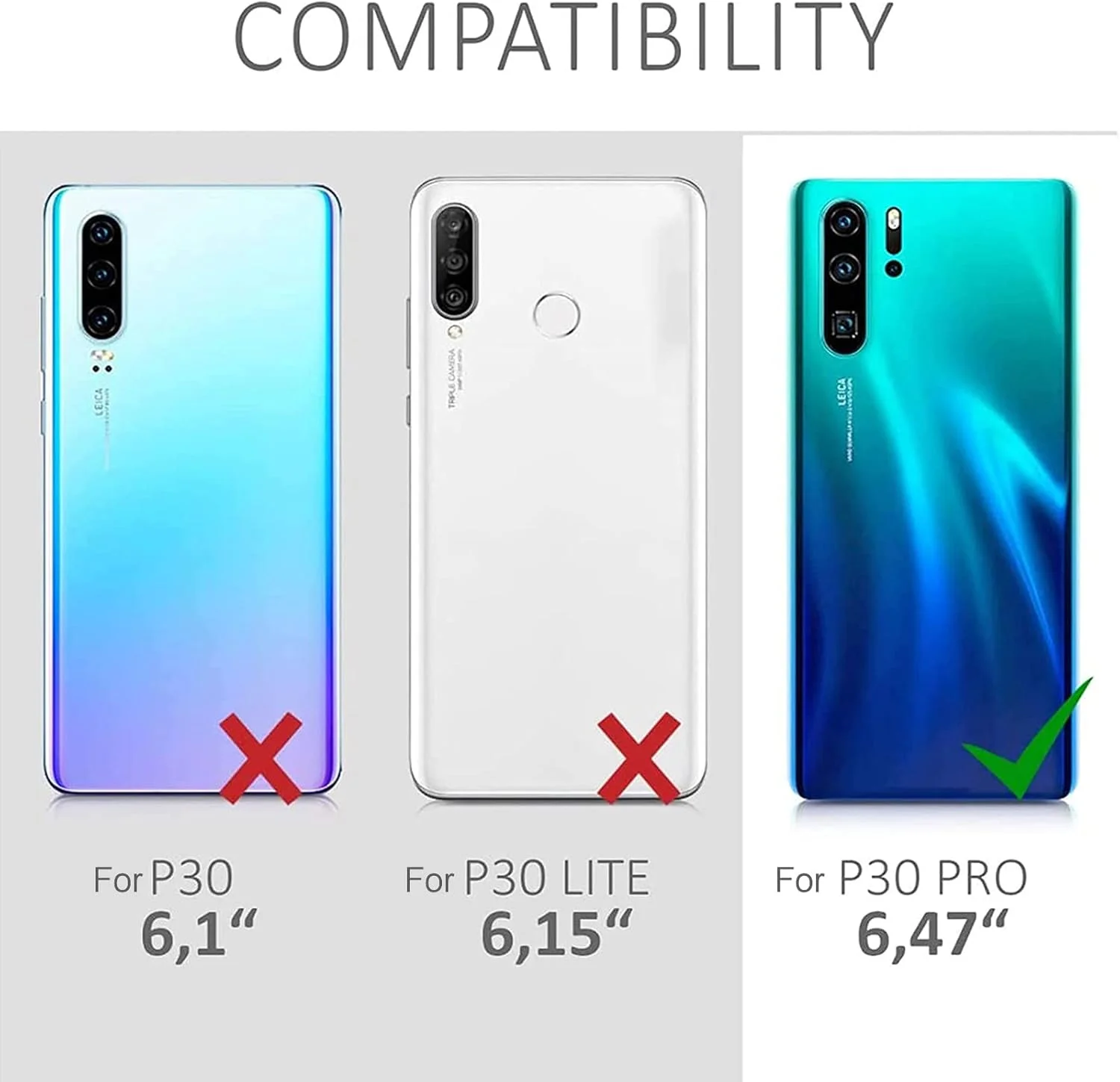 قاب محافظ باریک گوشی هواوی P30 Pro، پوشش سیلیکونی با محافظت از دوربین، داخلی نرم و انعطاف پذیر (صورتی، برای P30 Pro)