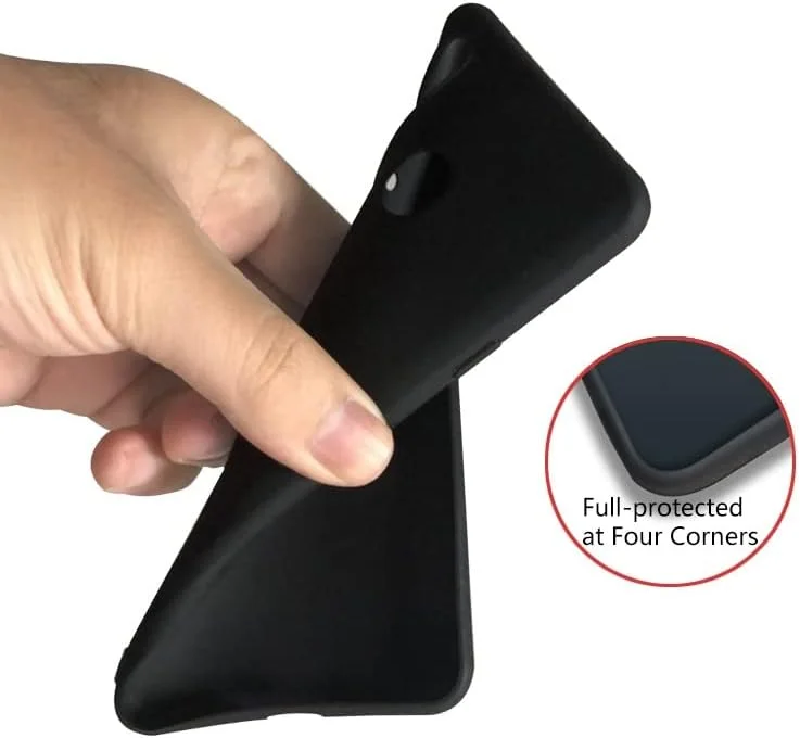 کاور پشتی سیلیکونی مشکی MUZZ P30 Lite TPU مناسب برای P30 Lite