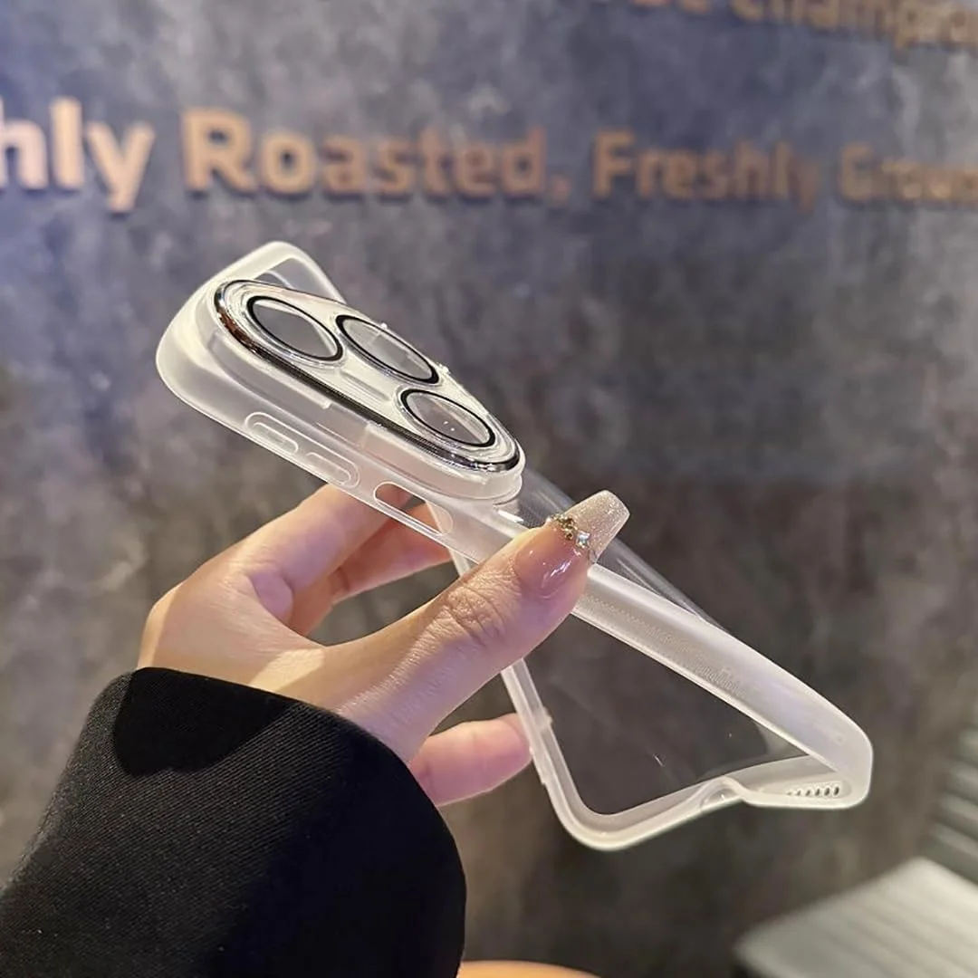 کاور پشتی سازگار با هوآوی Pura 80 Ultra/P80 pro/p+ / P80، جنس TPU نرم، شفاف، با محافظ لنز داخلی، کاور P80 (شفاف، هوآوی Pura 80 Ultra)