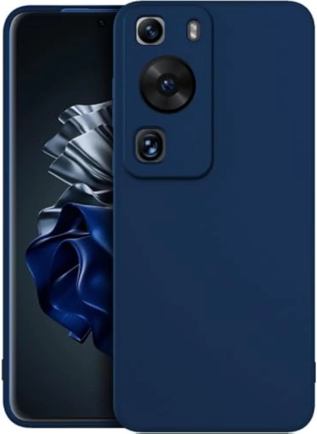 قاب محافظ گوشی هواوی P60 Pro / هواوی P60، آبی، باریک، پوشش پشتی نرم TPU، سیلیکونی انعطاف پذیر، مات، مناسب برای هواوی P60 Pro / هواوی P60، برند Emodil (آبی)