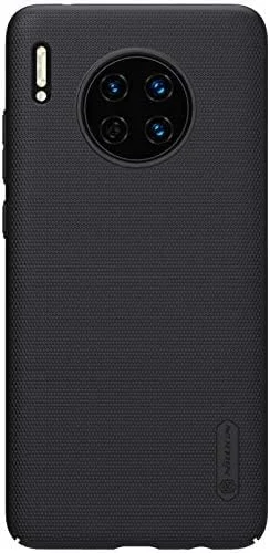 قاب نیلکین هواوی میت 30 [همراه با پایه نگهدارنده گوشی] محافظ مات ضد اثر انگشت قاب پشتی سخت PC [رنگ مشکی] از آنلاین فون