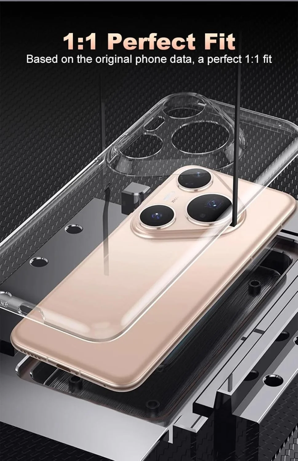 کاور محافظ شفاف گوشی هواوی Pura 80 Pro / 80 Pro Plus 5G، کاور پشتی نرم TPU، ضربه گیر سیلیکونی ضد اثر انگشت، کاور محافظ کامل بدنه (Pura 80 Pro / 80 Pro Plus)