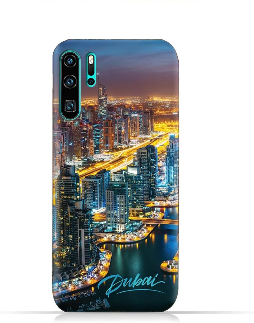 کاور سیلیکونی TPU گوشی هوآوی P30 Pro طرح مارینا دبی از AMC Design