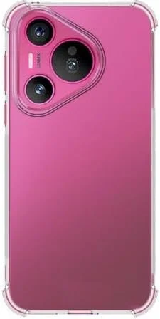 کاور محافظ ضربه گیر گوشی هواوی Pura 70، پشت شفاف ضد خش، سازگار با شارژ بی سیم