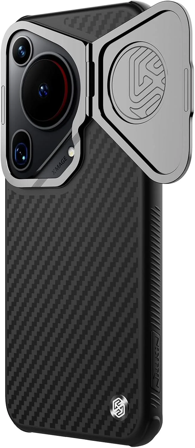 قاب محافظ سری Nillkin CarboProp Magnetic مناسب برای Huawei Pura 70 Ultra - مشکی