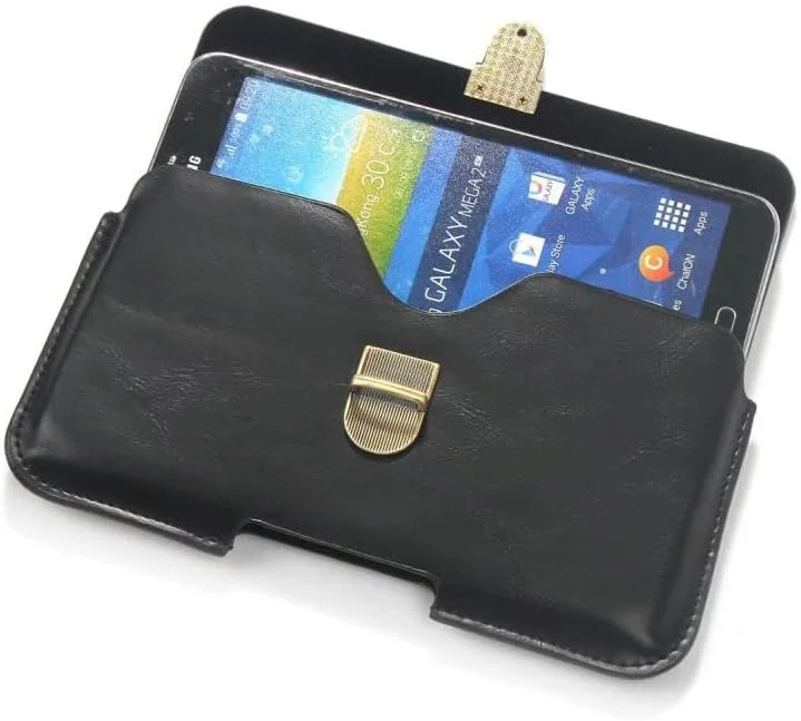 کیف چرمی لوکس Gruattreay سازگار با Huawei Mate XT Ultimate 2024، طراحی خاص، مدل کلاسیک با آهنربای جانبی برای Mate XT Ultimate (قهوه ای)