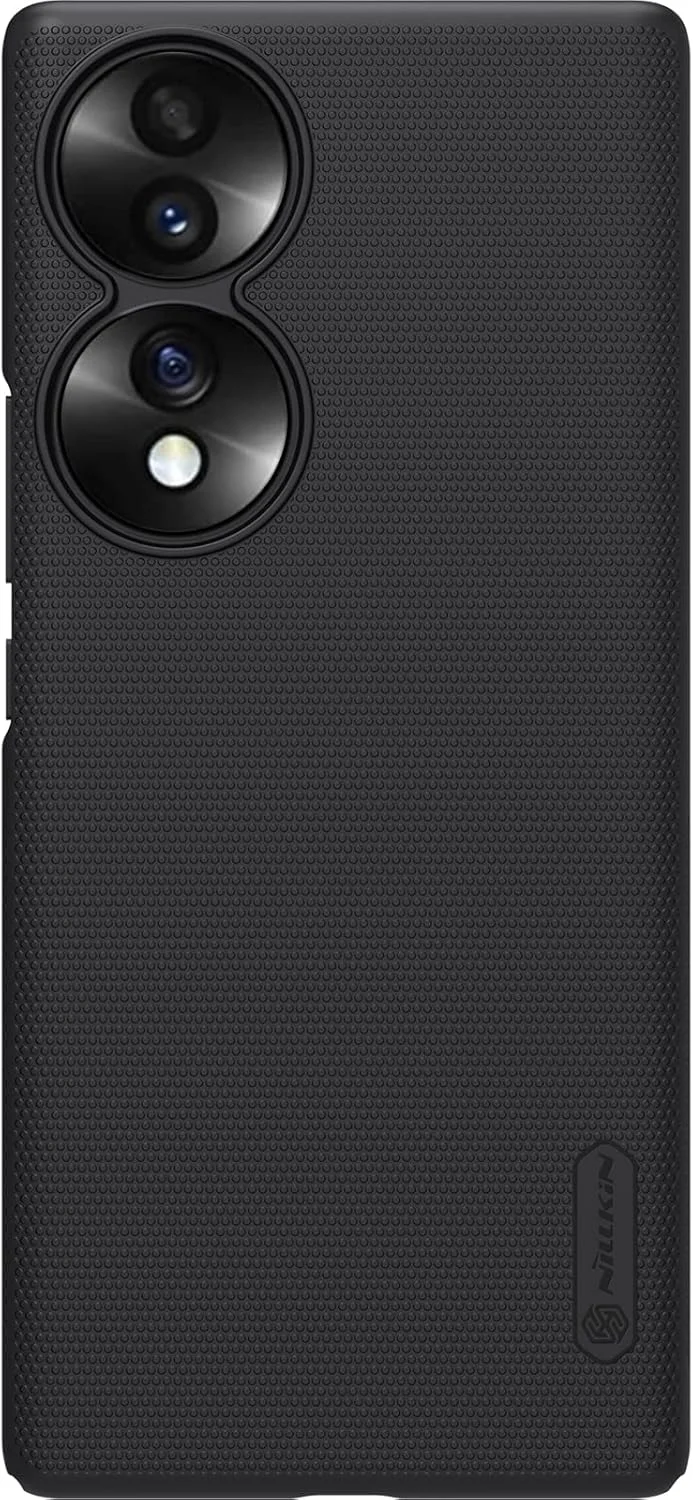 قاب نیلکین مدل Super Frosted مناسب برای گوشی هواوی Honor 70 (سایز 6.67 اینچ)، کاور پشتی سخت PC، رنگ مشکی