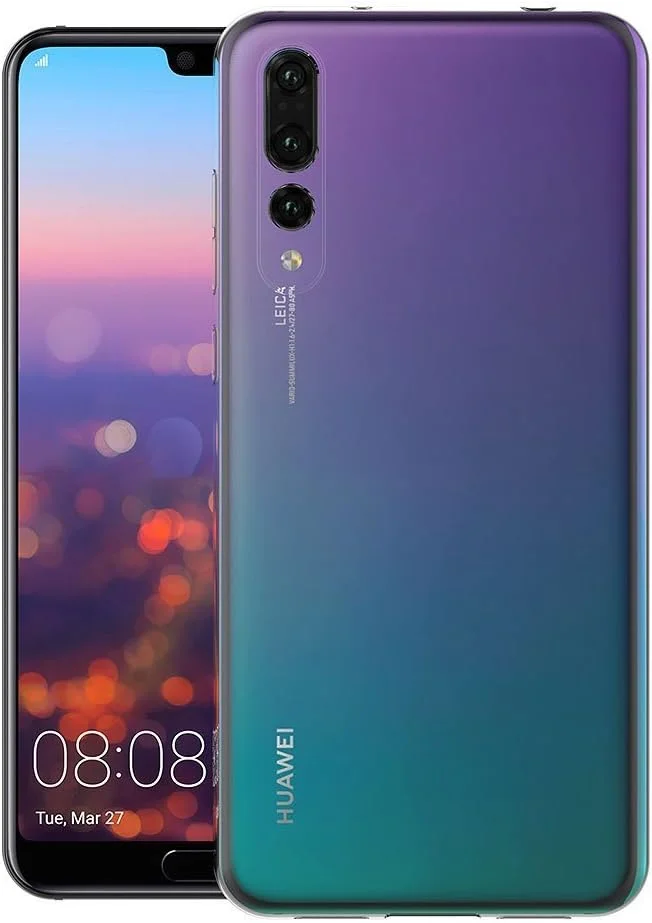 کاور محافظ گوشی هوآوی P20 Pro (سایز 6.1 اینچ)، جنس ژله‌ای TPU نرم، بامپر و پشت شفاف