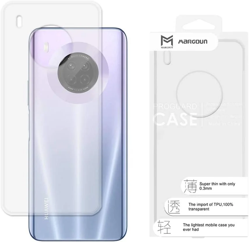 کاور TPU نرم مارگون - شفاف برای هوآوی Y9a