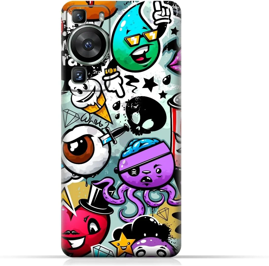 کاور محافظ گوشی هوآوی P60 Pro مدل AMC Design با طرح شخصیت های فانتزی