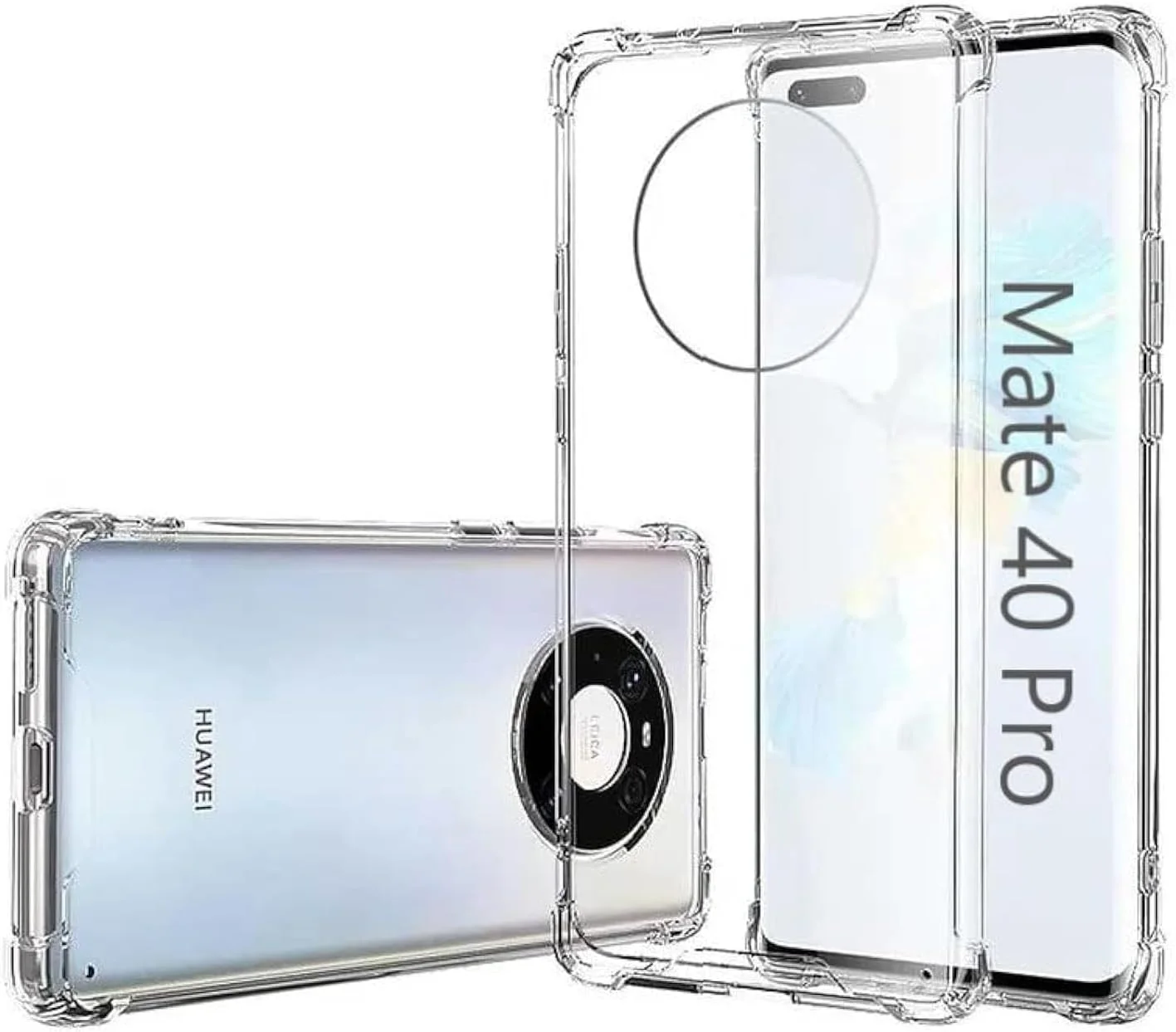 کاور محافظ ژله ای شفاف گوشی هواوی میت 40 پرو، مقاوم در برابر ضربه
