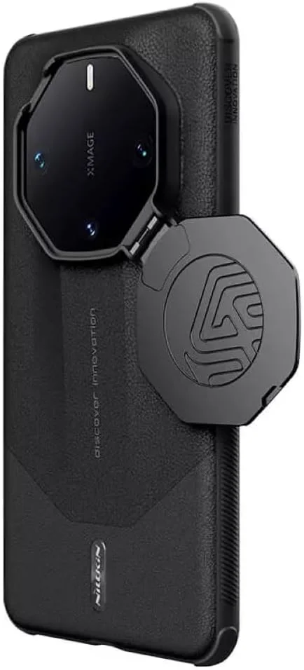 کاور چرمی سری CamShield Prop نیلکین طراحی شده برای هوآوی میت 60 RS - مشکی