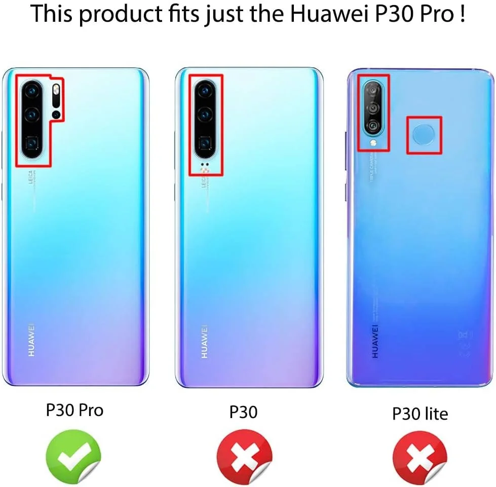 کاور سیلیکونی Muzz برای گوشی هوآوی P30 Pro، ضد ضربه و ضد خش (مشکی)
