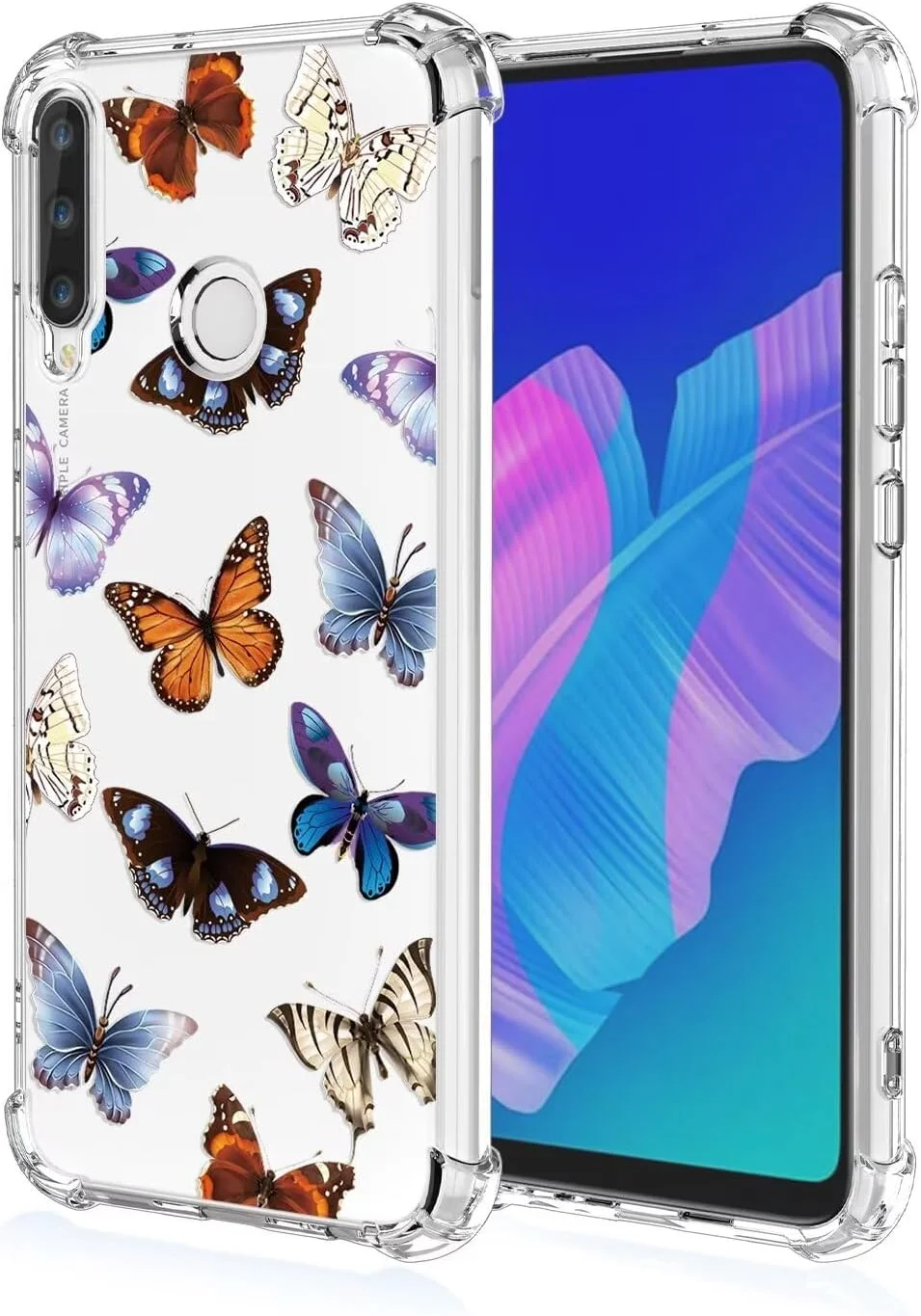 قاب گوشی هواوی P30 لایت، فوق العاده نازک، عکس های کارتونی زیبا مناسب برای دختران - A62