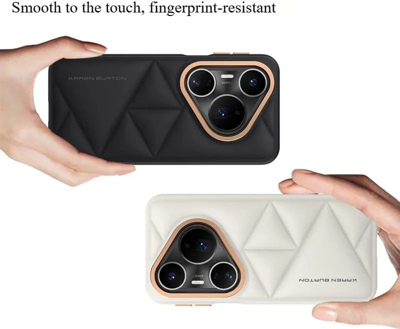 قاب محافظ چرمی نرم و ضد ضربه Gruattreay سازگار با Huawei Pura 80 Ultra (سبز)